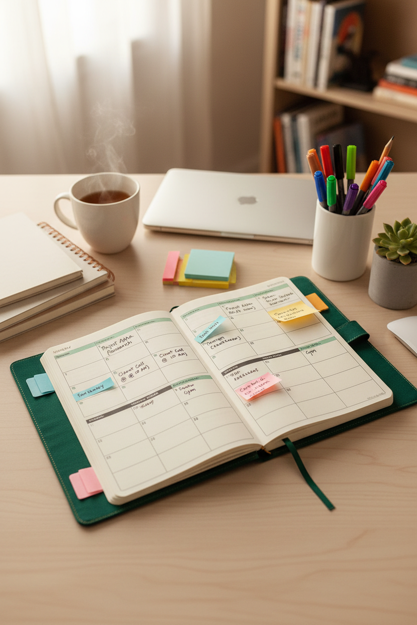 Organized - Structured planning